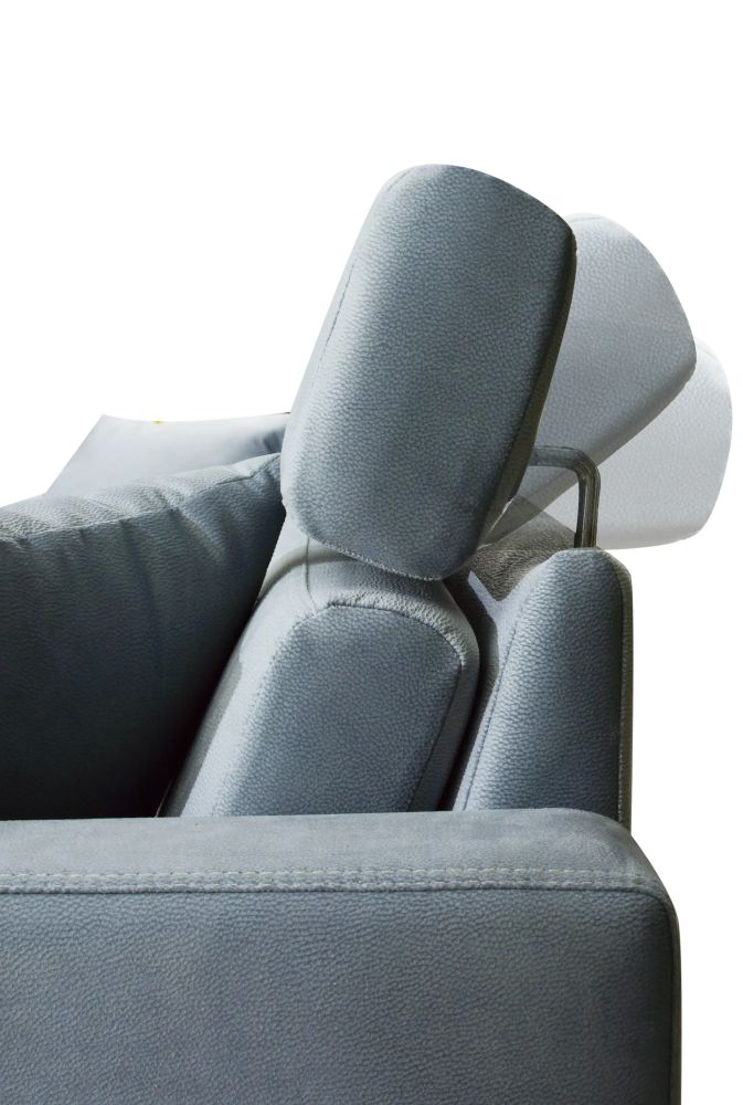 Narożnik z zagłówkami z systemem rozkładania delfin SOFT 9 Narożnik z zagłówkami z systemem rozkładania delfin SOFT 7