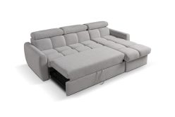 Narożnik z głębokimi przeszyciami z funkcją spania HORIZON 3