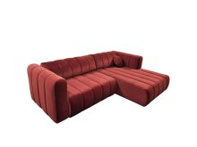 Nowoczesny narożnik z luźnymi poduszkami z funkcją spania SALSA 4