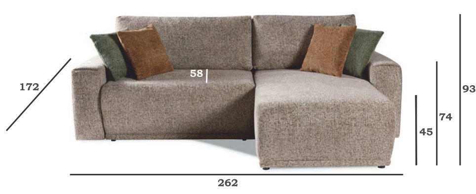 Nowoczesny narożnik z duzym spaniem BASTION 5 Nowoczesny narożnik z duzym spaniem BASTION 3