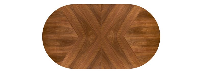 Olśniewający stół orzechowy rozkładany 180-300 cm JASON 3 Olśniewający stół orzechowy rozkładany 180-300 cm JASON 1