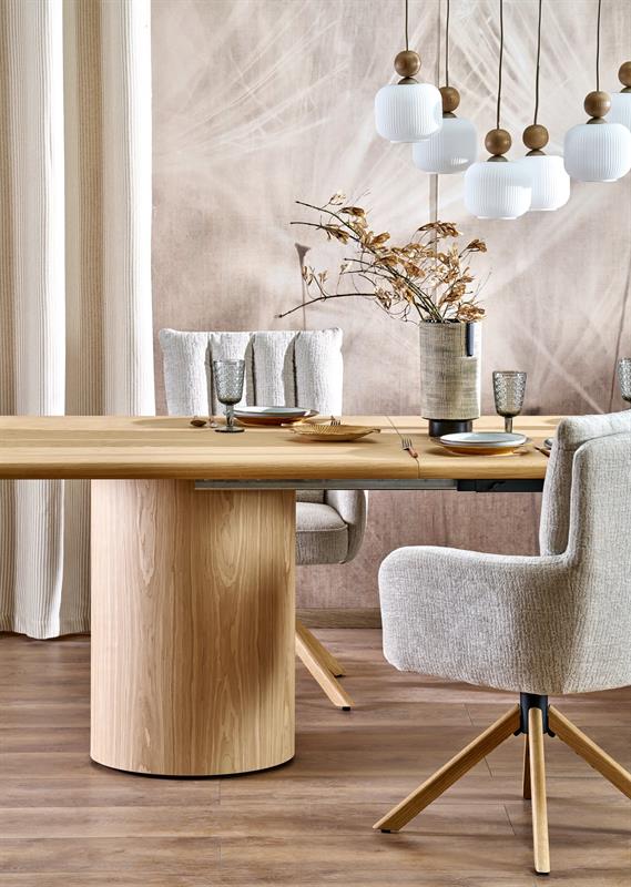 Potężny stół rozkładany na dwóch podstawach 200-300 cm EVEREST 1