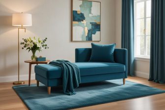 Prawostronny tapczan rozkładany ALFA 2 Ptapczan prawostronny rozkładany z funkcją spania z pojemnikiem