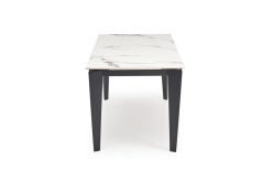 Rozkładany stół biały ze spieku 141-201 cm FELIX 8