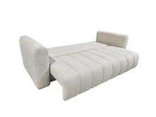 Sofa ze zdejmowanymi poduszkami z funkcją spania SALSA 3