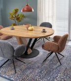 Stół rozkładany na dużej podstawie