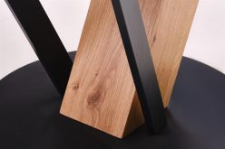 Stół okrągły rozkładany do jadalni 120-160 cm FANIS 6