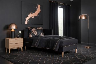 Tapczan jednoosobowy lewostronny ALFA 5 Tapczan jednoosobowy lewystronny z pojemnikiem