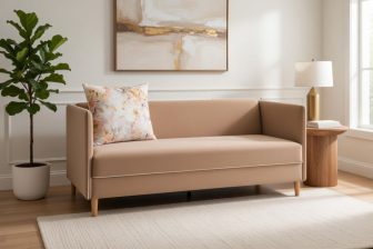 Tapczan z oparciem i dobrym materacem ALFA 6 Komfortowy tapczan z oaprciem i wygodnym materacem