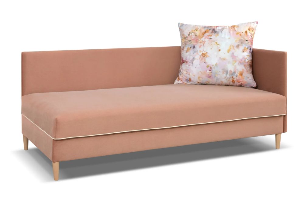 Tapczan z oparciem i dobrym materacem ALFA 8 Tapczan z dobrym materacem do spania