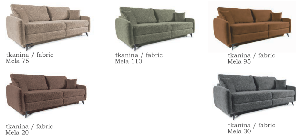 Wypoczynek z funkcją spania codziennego podwójne sprężyny INESSA 2