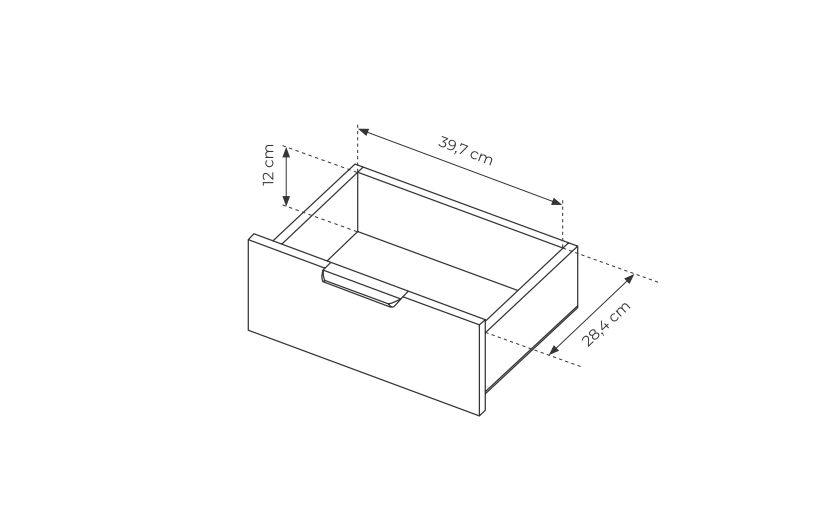 2 szafki nocne ciemne drewno z oświetleniem LED HEBAN 8