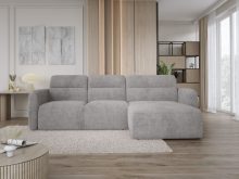 Modny i ładny narożnik do salonu z funkcją spanmia