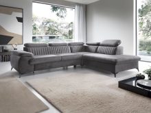 Piękny narożnik do salonu z funkcją spania