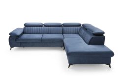 Duży nowoczesny narożnik z funkcją spania i ruchomymi zagłówkami WIRAL 2 2