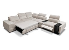 Ekskluzywna kanapa narożna rozkładana z podnóżkiem elektrycznym indukcją i barkiem ASTON 13 MIX 19 Ekskluzywna kanapa narożna rozkładana z podnóżkiem elektrycznym indukcją i barkiem ASTON 13 MIX 18
