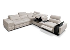 Ekskluzywna kanapa narożna rozkładana z podnóżkiem elektrycznym indukcją i barkiem ASTON 13 MIX 18 Ekskluzywna kanapa narożna rozkładana z podnóżkiem elektrycznym indukcją i barkiem ASTON 13 MIX 17