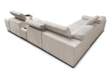 Ekskluzywna kanapa narożna rozkładana z podnóżkiem elektrycznym indukcją i barkiem ASTON 13 MIX 20 Ekskluzywna kanapa narożna rozkładana z podnóżkiem elektrycznym indukcją i barkiem ASTON 13 MIX 19