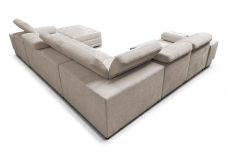 Kanapa U wielka z funkcją spania z podnóżkiem barkiem i ładowarką ASTON 8 MIX 10 Kanapa U wielka z funkcją spania z podnóżkiem barkiem i ładowarką ASTON 8 MIX 9