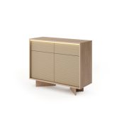 Komoda do małego pokoju z ledami 104 cm SENSO 1