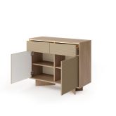 Komoda do małego pokoju z ledami 104 cm SENSO 2