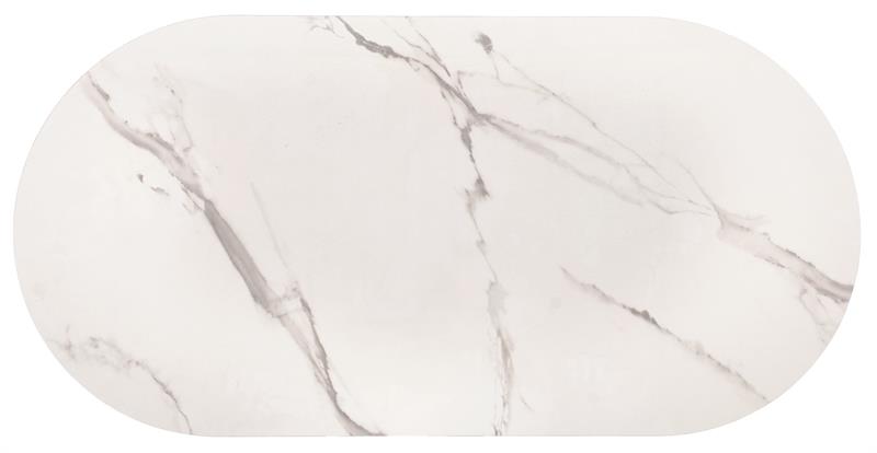 Ława biały marmur ze złotem KALUA 3 Ława biały marmur ze złotem KALUA 1