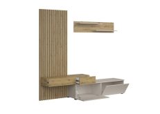 Meblościanka kaszmir z lamelami CAMINO 6 Meblościanka kaszmir z lamelami CAMINO 3