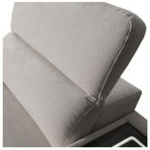 Rozkładany narożnik do wielkiego salonu w domu z ukrytym barkiem i ładowarką ASTON 16 23