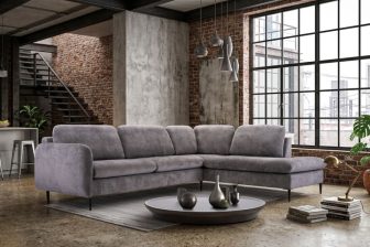 Duży narożnik loft do wypoczynku