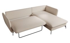 Narożnik na cienkich nogach z funkcją spania MONTANA 3