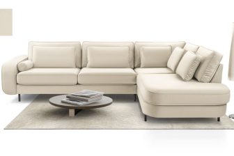 Narożnik z dużą ilością poduszek FIDEL 1 Sofa rogowa z dużą ilością poduszek