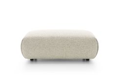 Opływowa pufa do sofy narożnika FLOVY 4