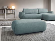 Opływowa pufa do sofy narożnika FLOVY 1