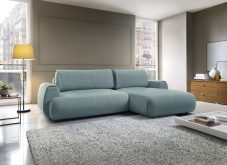 Obła sofa barożna z funkcją spania