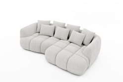 Przytulny i nowoczesny narożnik do salonu VELESSA 4