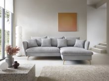 Rogówka sztruks z funkcją spania z miękkimi poduchami WONDER 1