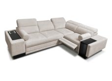 Rozkładana rogówka z podnóżkiem barkiem i ładowarką ASTON 2 MIX 24