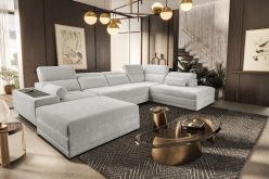 Rozkładana sofa U z barkiem i idnukcyjnym ładowaniem ASTON 6 19
