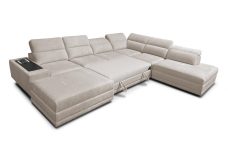 Rozkładany wypoczynek w kształcie litery C z barkiem i ładowaniem indukcyjnym ASTON 10 25