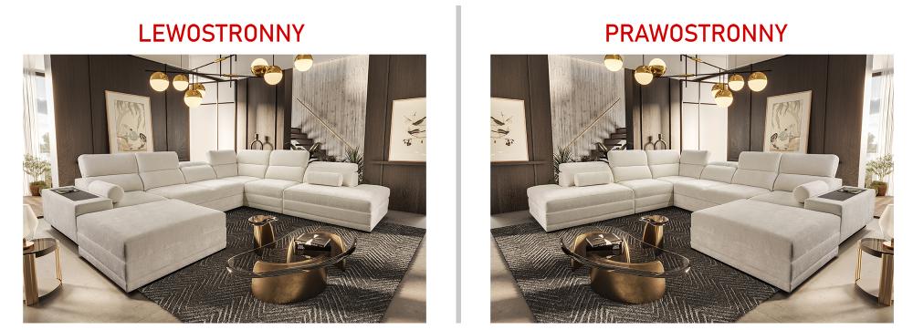 Rozkładany wypoczynek w kształcie litery C z barkiem i ładowaniem indukcyjnym ASTON 10 35