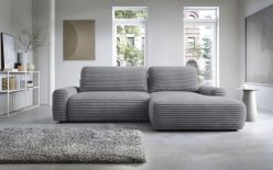 Sofa narożna z dużym pojemnikiem i funkcją spania COCO 1