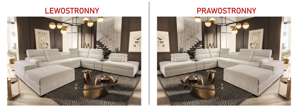 Sofa podkowa z funkcją spania z zamykanym barkiem i ładowarką ASTON 17 36 Sofa podkowa z funkcją spania z zamykanym barkiem i ładowarką ASTON 17 35