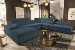 Sofa podkowa z funkcją spania z zamykanym barkiem i ładowarką ASTON 17 24 Sofa podkowa z funkcją spania z zamykanym barkiem i ładowarką ASTON 17 23