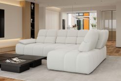 Subtelna sofa rogowa do salonu