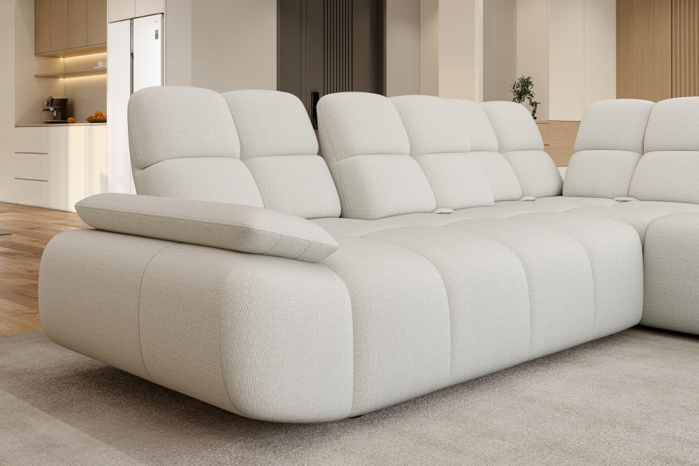 Subtelny narożnik z oparciem z obu stron regulacja oparć MELLARO 2 1