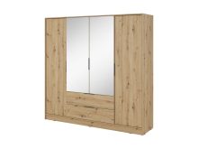 Szafa dąb artisan z lustrami TITAN 1