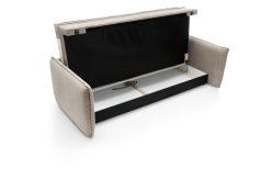 Wąska sofa z topperem do spania COZY 3