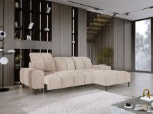 Elektrycznie rozkłóadana sofa rogowa wolnostojąca