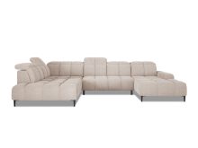 Wolnostojący narożnik elektryczny U z zagłówkami SOLVATO 3 3