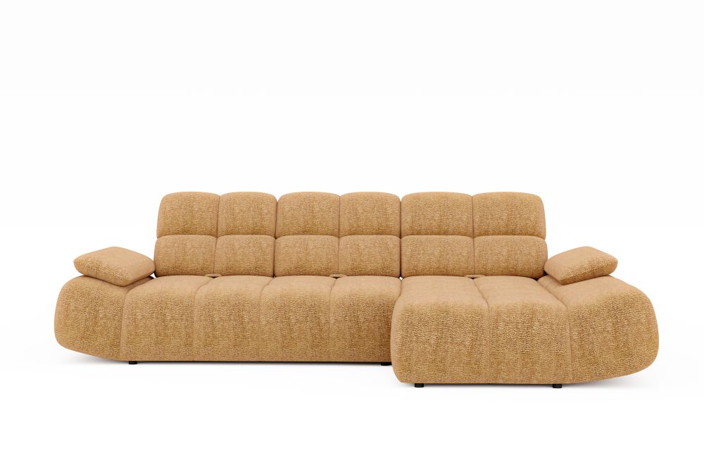 Zgrabny narożnik premium z regulacją głębokości siedzisk MELLARO 1 5